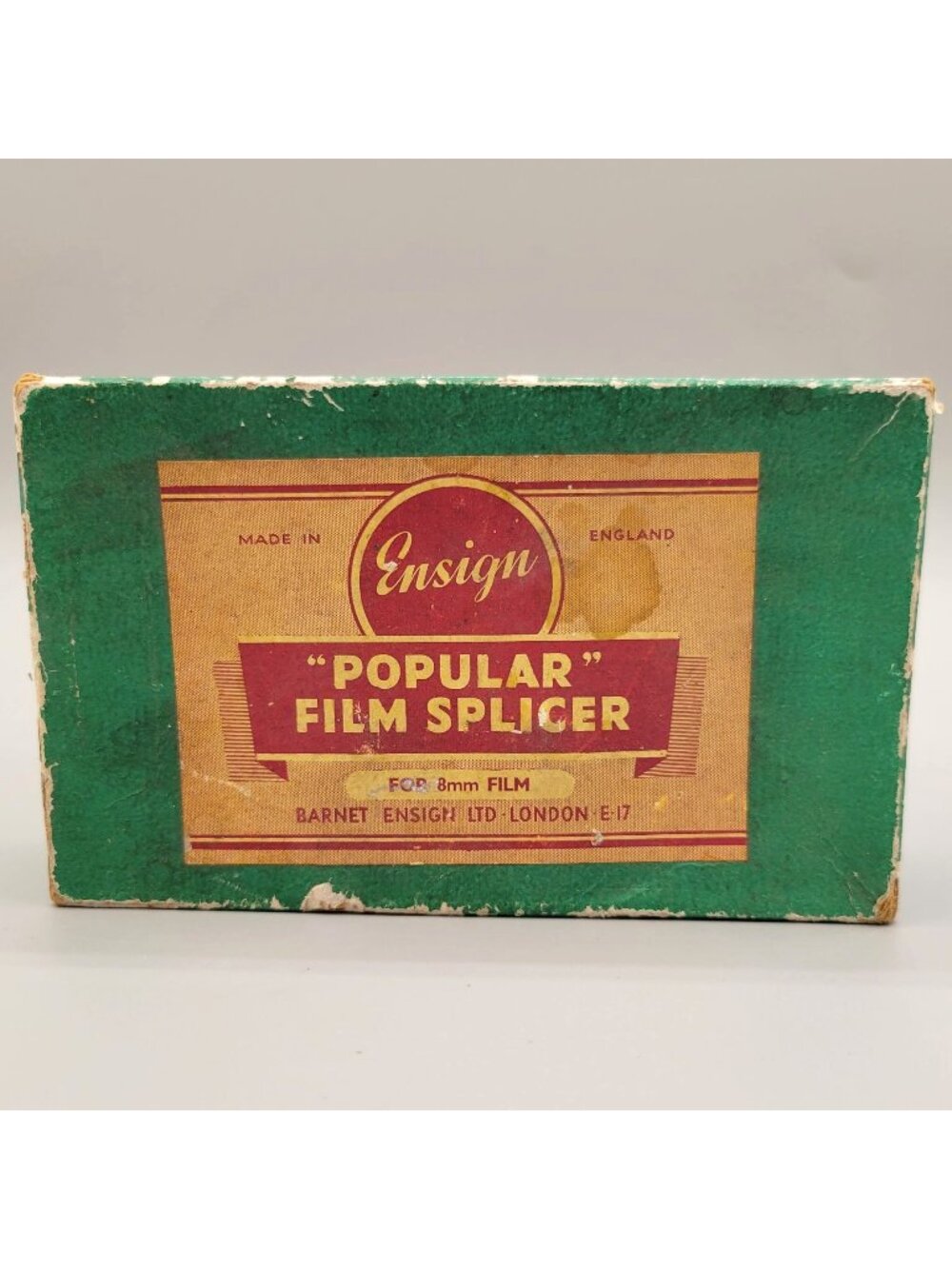 Ensign Ltd Popular Film Splicer for 8mm Film London England with Instructions